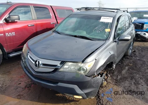 2012 Acura Mdx Technology Package z USA, uszkodzony, nr VIN 2HNYD2H46CH506761